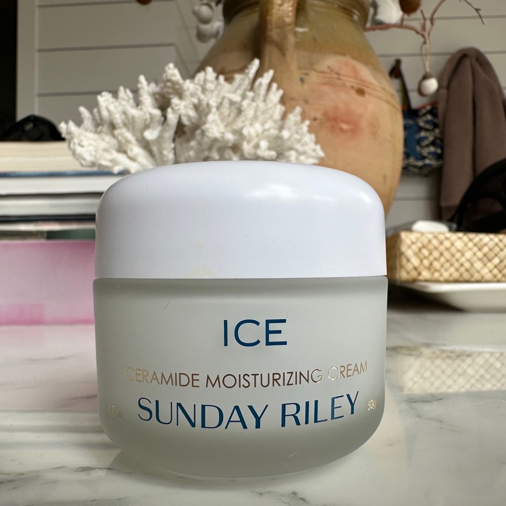 🧖🏼‍♀️SUNDAY RILEY ICE 🧊 Ceramide Moisturizing Cream NEW 1.7oz  Clean Beauty